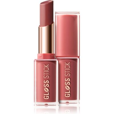 Revolution Pout Lip Gloss Stick rossetto lucido idratante colore Creme Brulee Mauve 3 g Revolution Pout Lip Gloss Stick rossetto lucido idratante colore Creme Brulee Mauve 3 g