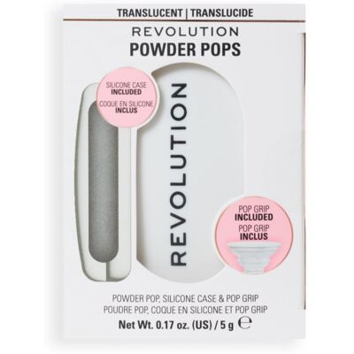 Revolution Powder Pops Translucent cipria + confezione 1 pz Revolution Powder Pops Translucent cipria + confezione 1 pz