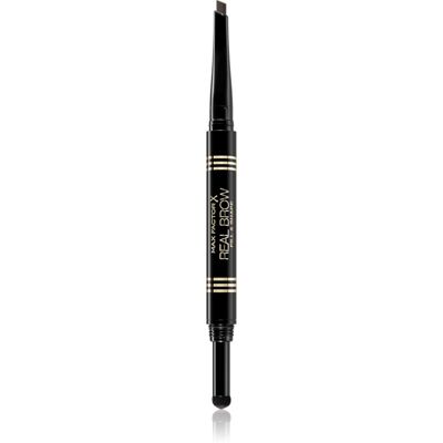 Max Factor Real Brow Fill & Shape matita per sopracciglia colore 04 Deep Brown 0,6 g Max Factor Real Brow Fill & Shape matita per sopracciglia colore 04 Deep Brown 0,6 g