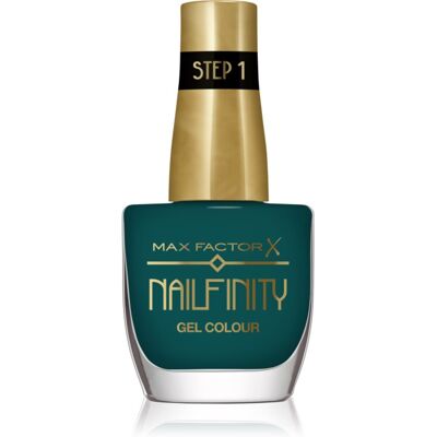Max Factor Nailfinity Gel Colour smalto gel per unghie senza lampada UV/LED colore 865 Dramatic 12 ml Max Factor Nailfinity Gel Colour smalto gel per unghie senza lampada UV/LED colore 865 Dramatic 12 ml