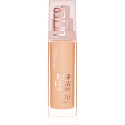 MAYBELLINE NEW YORK Lifter Plump & Glow fondotinta illuminante per un look naturale colore 117 30 ml MAYBELLINE NEW YORK Lifter Plump & Glow fondotinta illuminante per un look naturale colore 117 30 ml