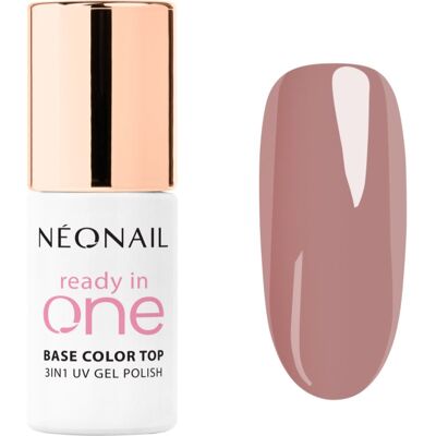NEONAIL Ready In One 3in1 UV Gel Polish gel smalto con polvere di diamante colore 06 One Dusty Rose 7.2 ml NEONAIL Ready In One 3in1 UV Gel Polish gel smalto con polvere di diamante colore 06 One Dusty Rose 7.2 ml