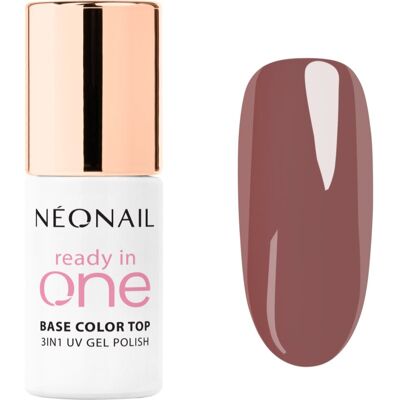NEONAIL Ready In One 3in1 UV Gel Polish gel smalto con polvere di diamante colore 07 One Mocha Brown 7.2 ml NEONAIL Ready In One 3in1 UV Gel Polish gel smalto con polvere di diamante colore 07 One Mocha Brown 7.2 ml