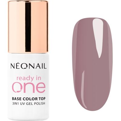NEONAIL Ready In One 3in1 UV Gel Polish gel smalto con polvere di diamante colore 08 One Mauve 7.2 ml NEONAIL Ready In One 3in1 UV Gel Polish gel smalto con polvere di diamante colore 08 One Mauve 7.2 ml