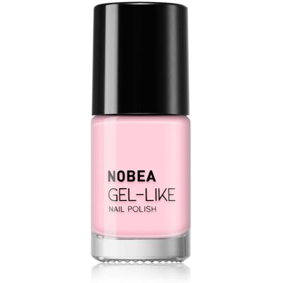 NOBEA Day-to-Day Gel-like Nail Polish smalto per unghie effetto gel colore #N68 Pink cream 6 ml NOBEA Day-to-Day Gel-like Nail Polish smalto per unghie effetto gel colore #N68 Pink cream 6 ml