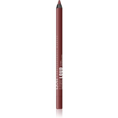 NYX Professional Makeup Line Loud Vegan matita contouring per le labbra effetto opaco colore 32 - Sassy 1,2 g NYX Professional Makeup Line Loud Vegan matita contouring per le labbra effetto opaco colore 32 - Sassy 1,2 g