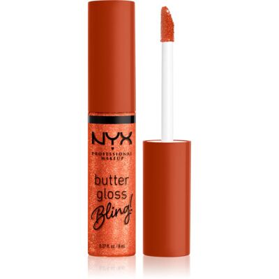 NYX Professional Makeup Butter Gloss Bling lucidalabbra brillante colore 06 Shimmer Down 8 ml NYX Professional Makeup Butter Gloss Bling lucidalabbra brillante colore 06 Shimmer Down 8 ml