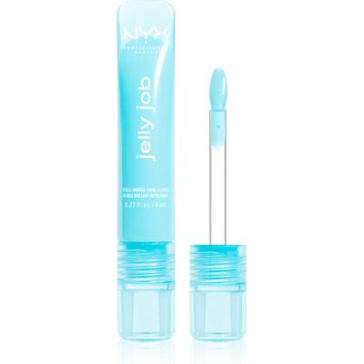 NYX Professional Makeup Jelly Job lucidalabbra luminoso effetto volumizzante colore Jelly Frost 7.5 ml NYX Professional Makeup Jelly Job lucidalabbra luminoso effetto volumizzante colore Jelly Frost 7.5 ml