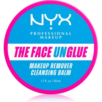 NYX Professional Makeup The Face Unglue balsamo struccante e detergente con burro di karité 50 ml NYX Professional Makeup The Face Unglue balsamo struccante e detergente con burro di karité 50 ml
