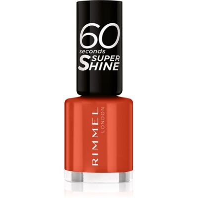 Rimmel 60 Seconds Super Shine smalto per unghie colore 410 Wild Spice 8 ml Rimmel 60 Seconds Super Shine smalto per unghie colore 410 Wild Spice 8 ml