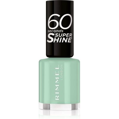 Rimmel 60 Seconds Super Shine smalto per unghie colore 154 Shell Yeah 8 ml Rimmel 60 Seconds Super Shine smalto per unghie colore 154 Shell Yeah 8 ml