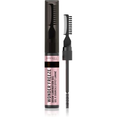 Rimmel Wonder'Freeze mascara in gel per sopracciglia colore 004 Deep Brown 6 g Rimmel Wonder'Freeze mascara in gel per sopracciglia colore 004 Deep Brown 6 g
