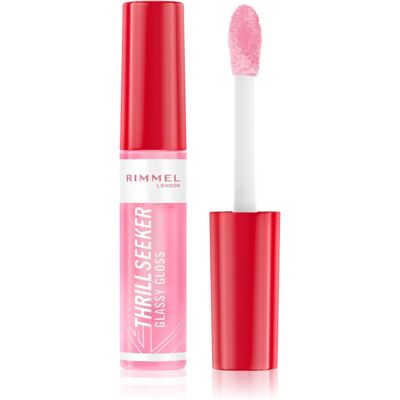 Rimmel Thrill Seeker Glassy Gloss lucidalabbra volumizzante colore 150 Pink Candy 10 ml Rimmel Thrill Seeker Glassy Gloss lucidalabbra volumizzante colore 150 Pink Candy 10 ml