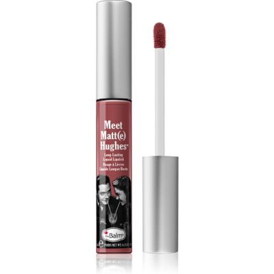 theBalm Meet Matt(e) Hughes Long Lasting Liquid Lipstick rossetto liquido lunga tenuta colore Sincere 7.4 ml theBalm Meet Matt(e) Hughes Long Lasting Liquid Lipstick rossetto liquido lunga tenuta colore Sincere 7.4 ml