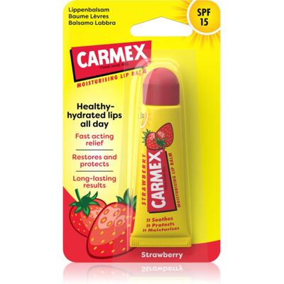 Carmex Balsamo Labbra Fragola - SPF 15 - Cura delle labbra Carmex Balsamo Labbra Fragola - SPF 15 - Cura delle labbra