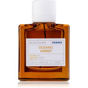 Korres Oceanic Amber Eau de Toilette per uomo 50 ml Korres Oceanic Amber Eau de Toilette per uomo 50 ml