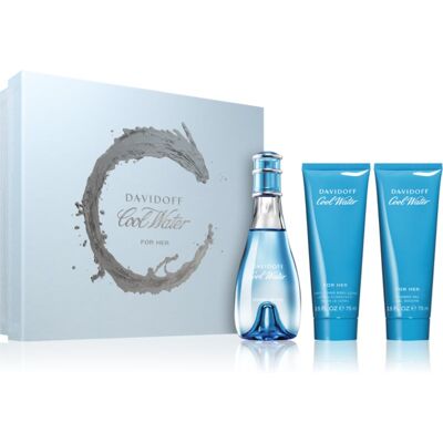 Davidoff Cool Water For Her confezione regalo da donna Davidoff Cool Water For Her confezione regalo da donna