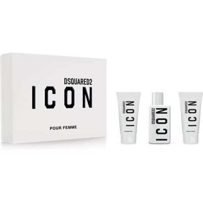 Dsquared2 Icon Pour Femme - Set Profumo Floreale, Fruttato, Ambra Dsquared2 Icon Pour Femme - Set Profumo Floreale, Fruttato, Ambra