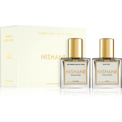 Nishane Hacivat & Hundred Silent Ways Travel Set kit da viaggio unisex 2x15 ml Nishane Hacivat & Hundred Silent Ways Travel Set kit da viaggio unisex 2x15 ml