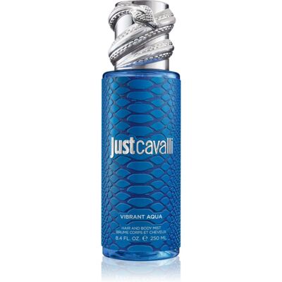 Roberto Cavalli Just Cavalli Vibrant Aqua spray corpo profumato da donna 250 ml Roberto Cavalli Just Cavalli Vibrant Aqua spray corpo profumato da donna 250 ml