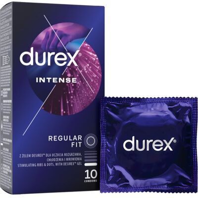 Durex Intense preservativi 10 pz Durex Intense preservativi 10 pz