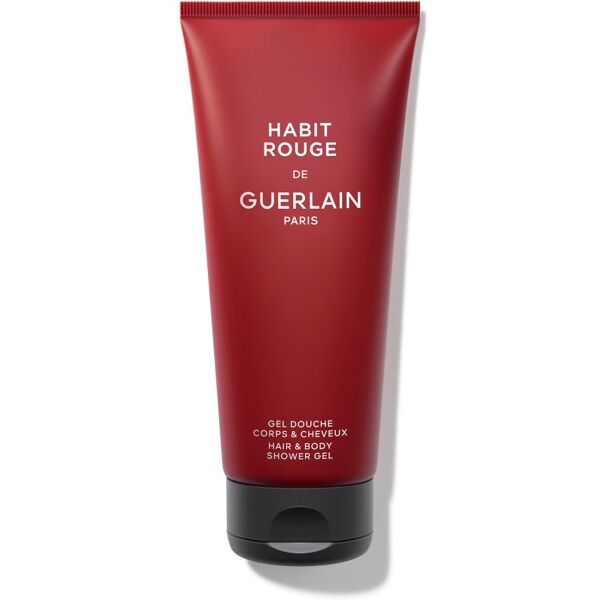 Guerlain Habit Rouge gel doccia per uomo 200 ml