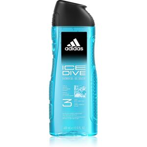 Adidas Ice Dive gel doccia per uomo 400 ml Adidas Ice Dive gel doccia per uomo 400 ml