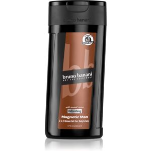 Bruno Banani Magnetic Man gel doccia profumato 3 in 1 per uomo 250 ml Bruno Banani Magnetic Man gel doccia profumato 3 in 1 per uomo 250 ml