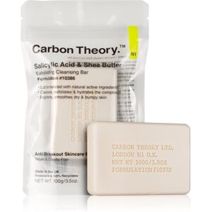 Carbon Theory Salicylic Acid & Shea Butter sapone detergente delicato effetto scrub 100 g Carbon Theory Salicylic Acid & Shea Butter sapone detergente delicato effetto scrub 100 g