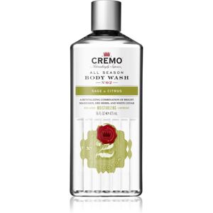Cremo Sage and Citrus Body Wash docciaschiuma detergente per uomo 475 ml Cremo Sage and Citrus Body Wash docciaschiuma detergente per uomo 475 ml