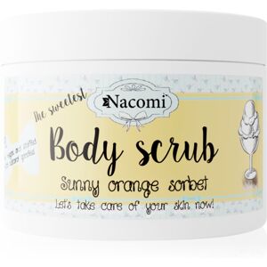 Nacomi The Sweetest Sunny Orange Sorbet scrub corpo 200 g Nacomi The Sweetest Sunny Orange Sorbet scrub corpo 200 g