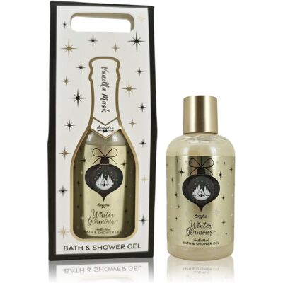 Accentra Winter Glamour Bath & Shower Gel gel doccia in confezione regalo con profumazione Vanilla & Musk 180 ml Accentra Winter Glamour Bath & Shower Gel gel doccia in confezione regalo con profumazione Vanilla & Musk 180 ml