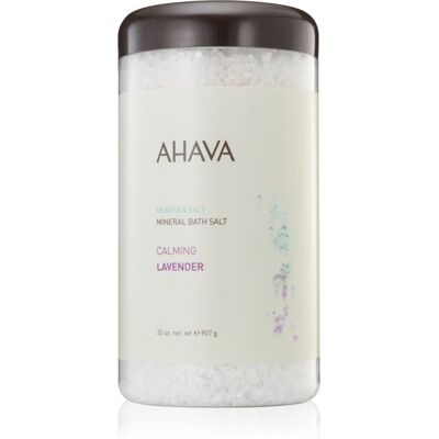 AHAVA Dead Sea Salt Calming Lavender sale da bagno minerale del Mar Morto 907 g AHAVA Dead Sea Salt Calming Lavender sale da bagno minerale del Mar Morto 907 g