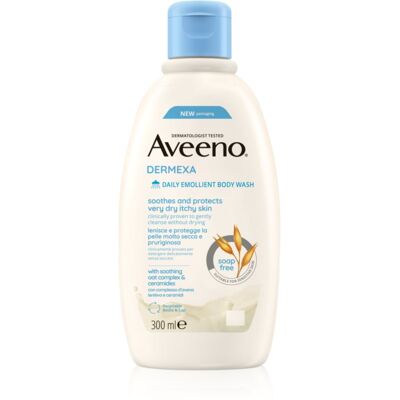 Aveeno Dermexa Daily Emollient Body Wash gel doccia rilassante 300 ml Aveeno Dermexa Daily Emollient Body Wash gel doccia rilassante 300 ml