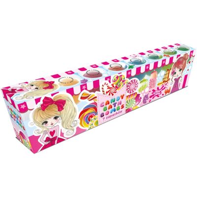 Chlapu Chlap Candy Shop bombe da bagno effervescenti per bambini 7x50 g Chlapu Chlap Candy Shop bombe da bagno effervescenti per bambini 7x50 g
