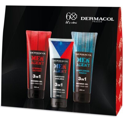 Dermacol Men Agent Mix confezione regalo per la doccia per uomo Dermacol Men Agent Mix confezione regalo per la doccia per uomo