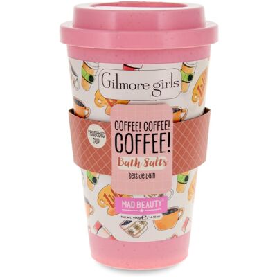 Mad Beauty Gilmore Girls sale da bagno profumi Peony & Cherry Blossom 400 g Mad Beauty Gilmore Girls sale da bagno profumi Peony & Cherry Blossom 400 g