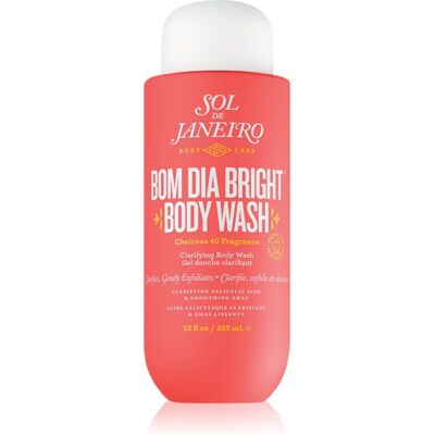 Sol de Janeiro Bom Dia™ Bright Body Wash gel doccia esfoliante effetto lisciante 385 ml Sol de Janeiro Bom Dia™ Bright Body Wash gel doccia esfoliante effetto lisciante 385 ml