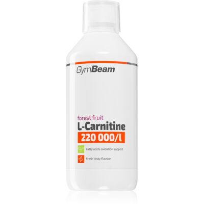 GymBeam L-Carnitine 220 000 mg/l integratore alimentare per sportivi aroma Forest Fruit 500 ml GymBeam L-Carnitine 220 000 mg/l integratore alimentare per sportivi aroma Forest Fruit 500 ml