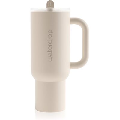 Waterdrop Explorer Tumbler tumbler in acciaio inox con cannuccia White 1 pz Waterdrop Explorer Tumbler tumbler in acciaio inox con cannuccia White 1 pz