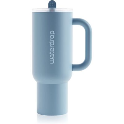 Waterdrop Explorer Tumbler tumbler in acciaio inox con cannuccia Blue 1 pz Waterdrop Explorer Tumbler tumbler in acciaio inox con cannuccia Blue 1 pz
