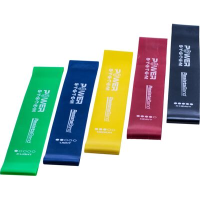 Power System Resista Band Set - Bande di resistenza - 5 pezzi Power System Resista Band Set - Bande di resistenza - 5 pezzi