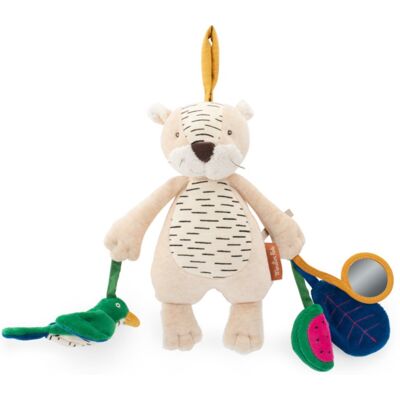 MOULIN ROTY Baboo the Tiger giocattolo pendente a contrasto 0m+ 1 pz MOULIN ROTY Baboo the Tiger giocattolo pendente a contrasto 0m+ 1 pz