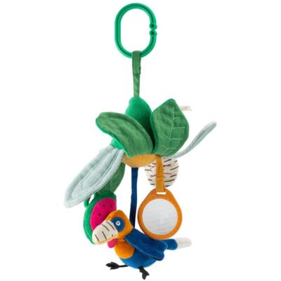 MOULIN ROTY Hanging Activity Flower giocattolo pendente a contrasto 0m+ 1 pz MOULIN ROTY Hanging Activity Flower giocattolo pendente a contrasto 0m+ 1 pz