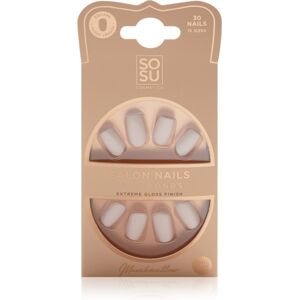 SOSU Cosmetics Salon Nails Unghie finte colore Marshmallow 30 pz SOSU Cosmetics Salon Nails Unghie finte colore Marshmallow 30 pz