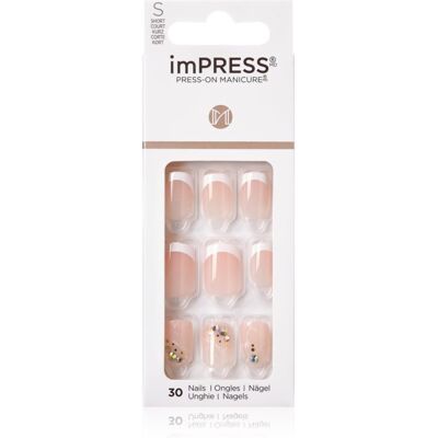 KISS imPRESS Short Unghie finte autoadesivo My Worth 30 pz KISS imPRESS Short Unghie finte autoadesivo My Worth 30 pz