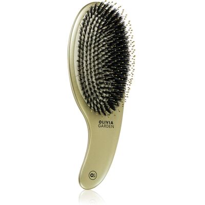 Olivia Garden Expert CURVE Board&Nylon Gold spazzola per capelli con setole di nylon e di cinghiale 1 pz Olivia Garden Expert CURVE Board&Nylon Gold spazzola per capelli con setole di nylon e di cinghiale 1 pz