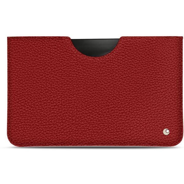 noreve custodia in pelle samsung galaxy tab s6 lite ambition tomate