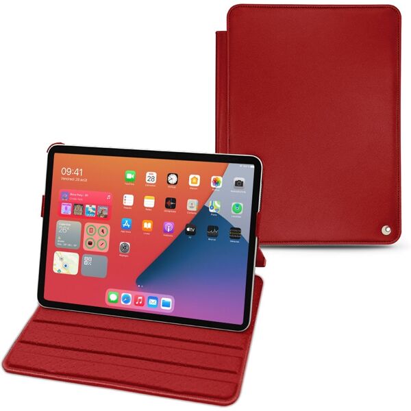 noreve custodia in pelle apple ipad mini 6 perpétuelle rouge