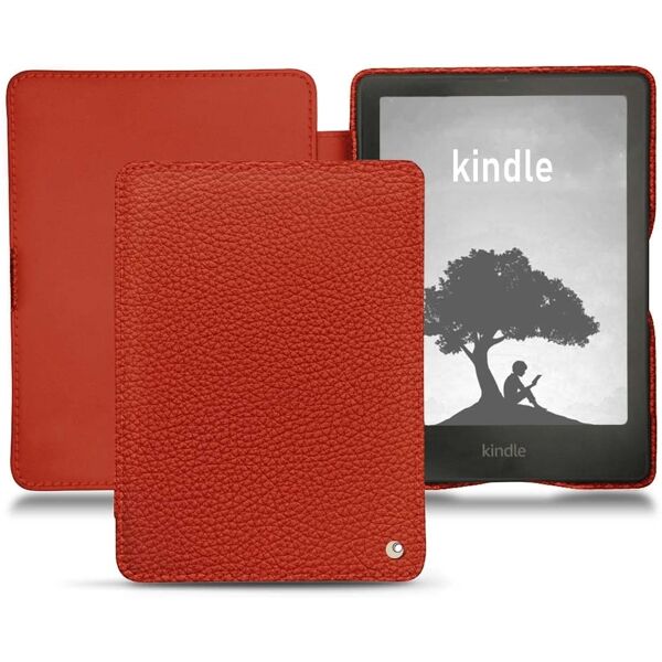 noreve custodia in pelle amazon kindle signature edition ambition papaye